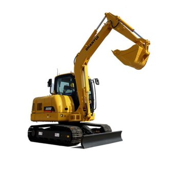 Shantui Brand New Design 6 Ton Mini Hydraulic Crawler Excavator Se60-9 with Hammer and Pipeline