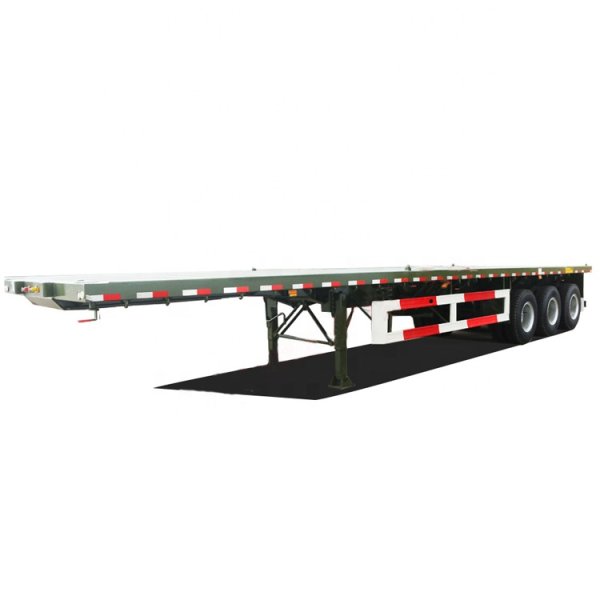 3 axles 40ft flatbed semi trailer