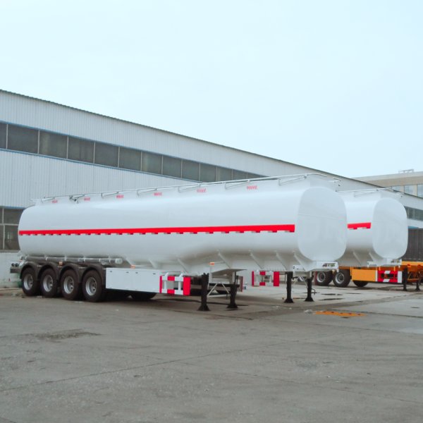 Chary Brand 4 Axles fuel tank semitrailer 54000L for West Africa- Ghana/Mali/Guinea/Burkina Faso