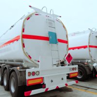 Chary Brand 4 Axles fuel tank semitrailer 54000L for West Africa- Ghana/Mali/Guinea/Burkina Faso