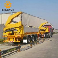 XCMG MQH37 Side Lifter with CHARY Semi-trailer for carrying 