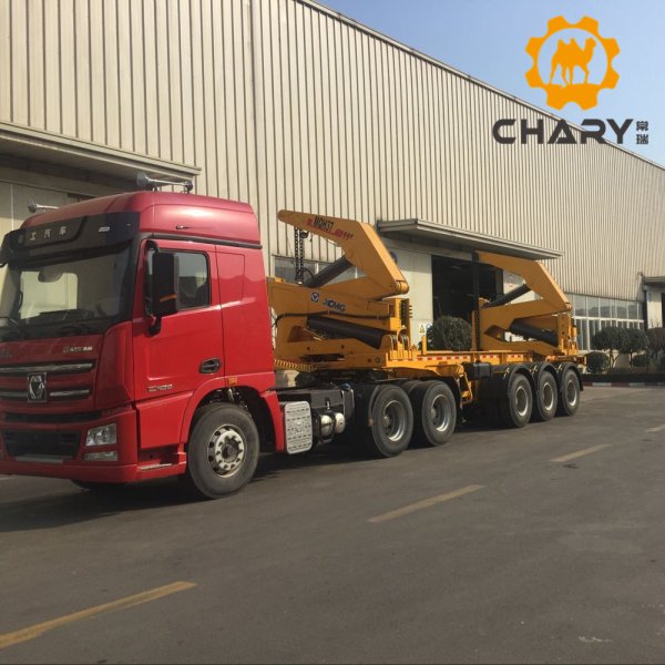 XCMG MQH37 Side Lifter with CHARY Semi-trailer for carrying 