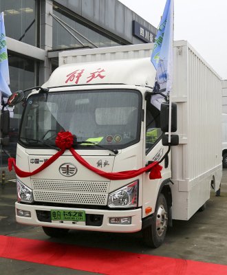 New Choice for Environmental Protection: FAW J6F Electric Light Truck