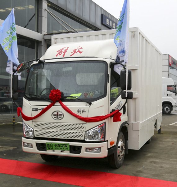 New Choice for Environmental Protection: FAW J6F Electric Light Truck