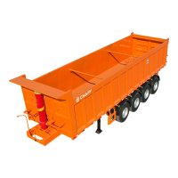 3/4 Axles Tipping/Dump Semi Trailer 