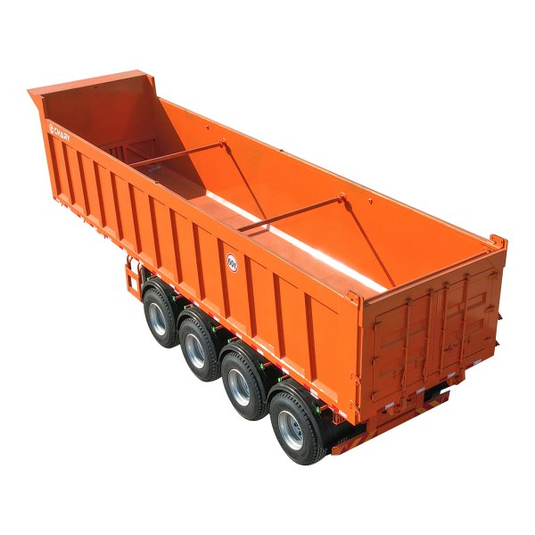 3/4 Axles Tipping/Dump Semi Trailer 