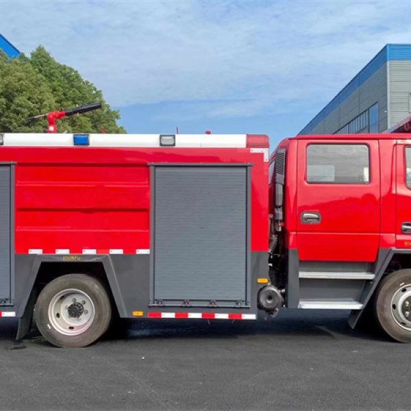 water tank fire truck