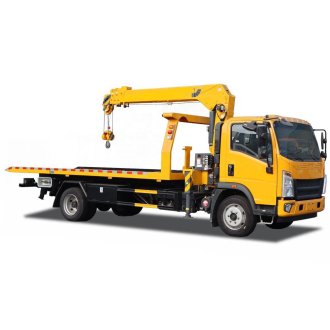  Truck-mounted crane tow truck-Wrecker