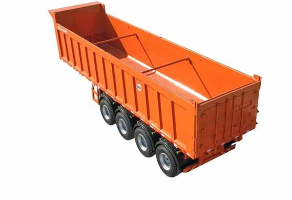 Chary 4 Axle Tipping/Dump semi trailer