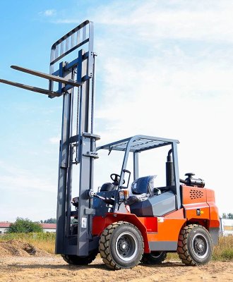 Utilizing Forklifts for Sustainable Construction Site Practices