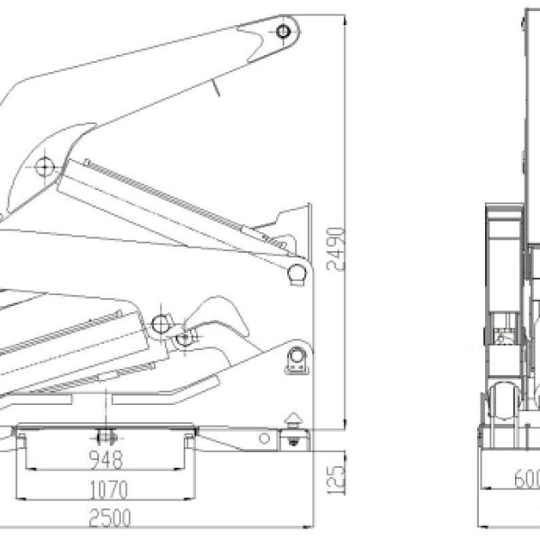 Sidelift Side Loader Trailer