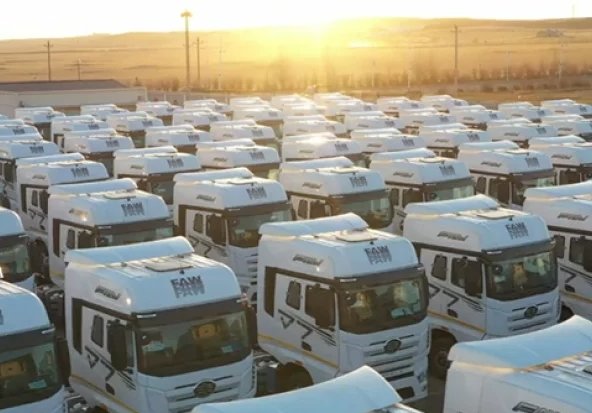 Chinese Trucks for Global Transport