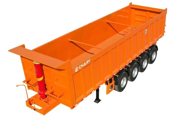 Chary 4 Axle Dump semi trailer