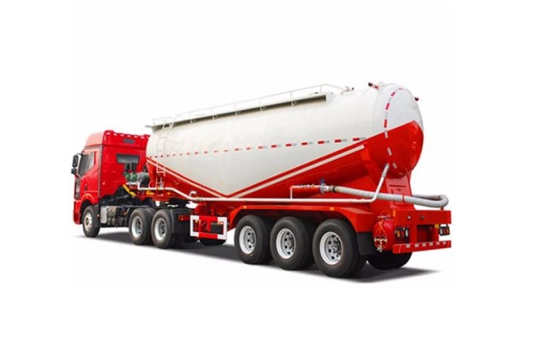3 axles 38CBM Bulk Cement Powder Tank Trailer