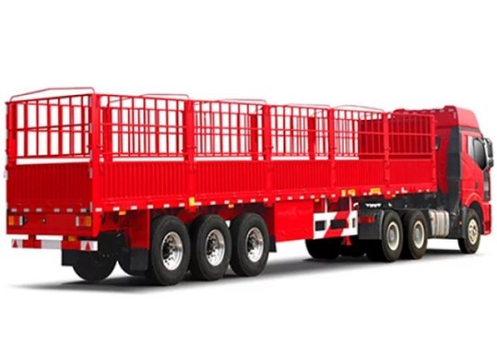 Heavy Duty 3 Axle Warehouse Gate Semi-Trailer