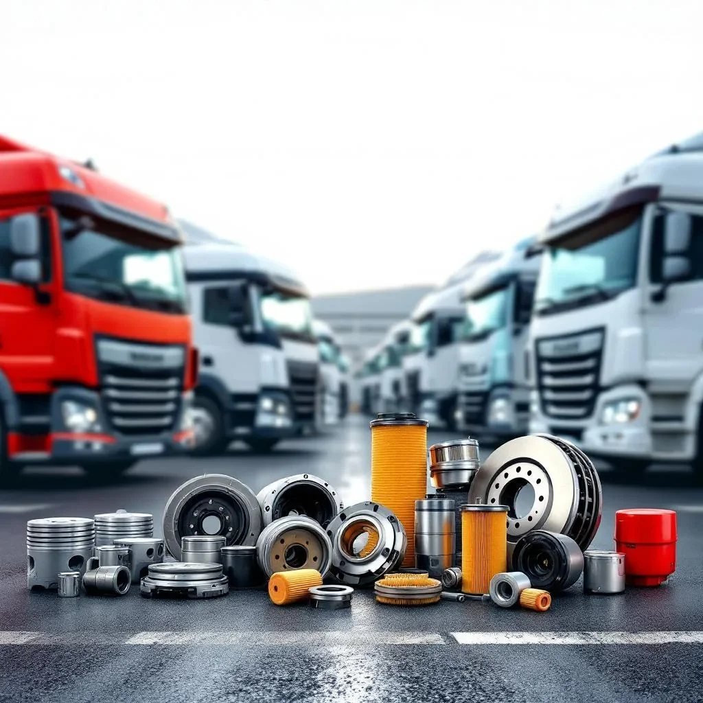 Efficient spare parts supply ensures maximum uptime and fleet reliability