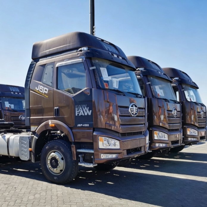 FAW J6P 6x4 Tractor Truck with strong fuel savings and engine dependability