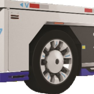 10 Ton (Max 15 Ton) Heavy-Duty Outdoor 4x4 Driven Flatbed Automated Guided Vehicle