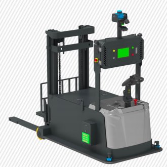1.5/3 Ton Explosion-Proof Laser-Guided Stacker AGV Automated High-Level Pallet Handling Vehicle