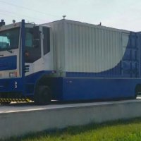 20 Ton Heavy-Duty Enclosed AGV | GNSS+IMU Guided Automated Guided Vehicle with Self-Loading