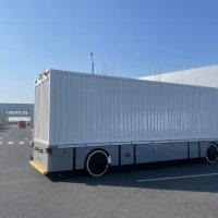 30 Ton Heavy-Duty Wing Opening AGV | GNSS+IMU Guided Enclosed Automated Guided Vehicle