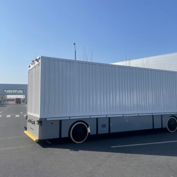 30 Ton Heavy-Duty Wing Opening AGV | GNSS+IMU Guided Enclosed Automated Guided Vehicle