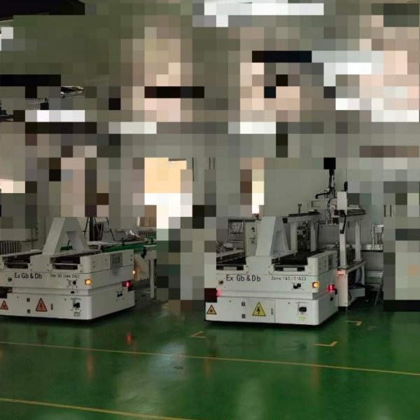 0.2 Ton Explosion-Proof Omnidirectional AGV | Roller Conveyor Automated Guided Vehicle