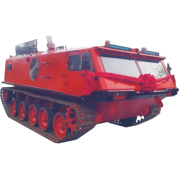 New Type Crawler Water Cannon Fire Vehicle