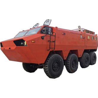 8×8 All-Terrain Amphibious Rescue Vehicle | Land & Water Dual-Purpose Emergency Disaster Rescue Truck