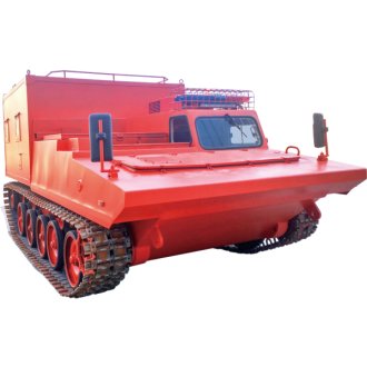 Tracked All-Terrain Field Kitchen Vehicle | Forest Fire Emergency Crawling Catering Vehicle