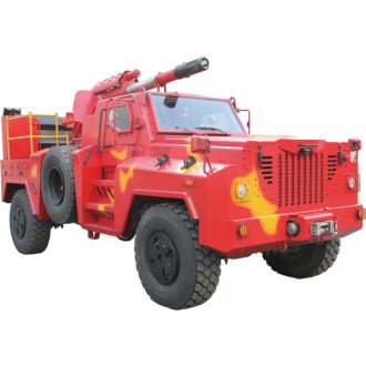 4×4 Off-Road Long-Range Forest Fire Extinguishing Vehicle | High Mobility Dry Fire Suppression Cannon Truck