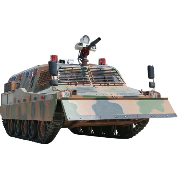 Light Armored Tracked Multi-Purpose Fire Rescue Vehicle | All-Terrain Wildfire Disaster Suppression Crawler