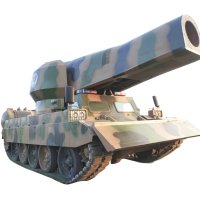 Tracked Jet Turbine Fire Suppression Vehicle | Armored All-Terrain Jet Fire Extinguishing Tank Truck