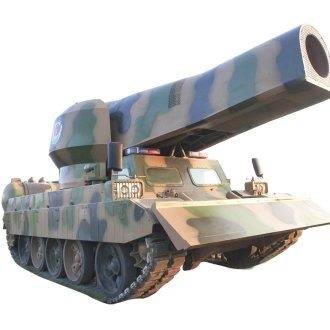 Tracked Jet Turbine Fire Suppression Vehicle | Armored All-Terrain Jet Fire Extinguishing Tank Truck