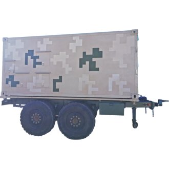 Mobile Trailer Power Generation & Charging Shelter | Field Military Portable Generator Power Supply Trailer