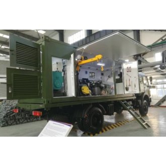 4×4 Off-Road Vehicle Mounted Maintenance Workshop Shelter | Mobile Field Equipment Repair Service Cabin