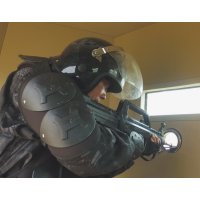 Tracked Self-Propelled Lifting Armored Anti-Riot Guard Post Vehicle | Border Patrol Observation Chassis