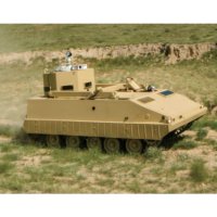 Tracked Self-Propelled Lifting Armored Anti-Riot Guard Post Vehicle | Border Patrol Observation Chassis