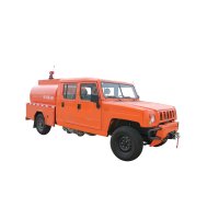 4x4 Double Cab Water Supply Sprinkler Fire Truck|Off-Road Forest Wildfire Tanker