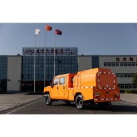 4x4 Double Cab Water Supply Sprinkler Fire Truck|Off-Road Forest Wildfire Tanker