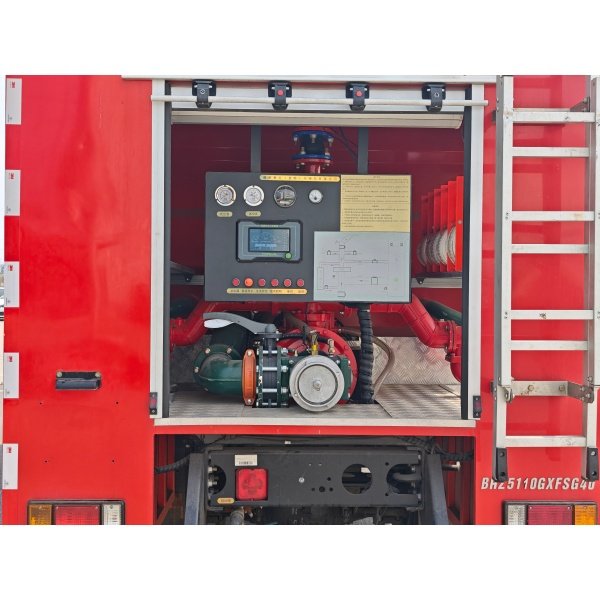 4 Ton Fire Water Tanker|Off-Road Forest Fire Fighting Water Carrier Truck