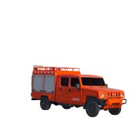 Double Cab Forest Fire Rescue Tool Vehicle | Off-Road Wildfire Equipment Carrier