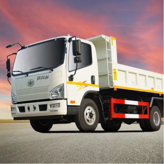 Off-road dump truck for mining and rugged terrain