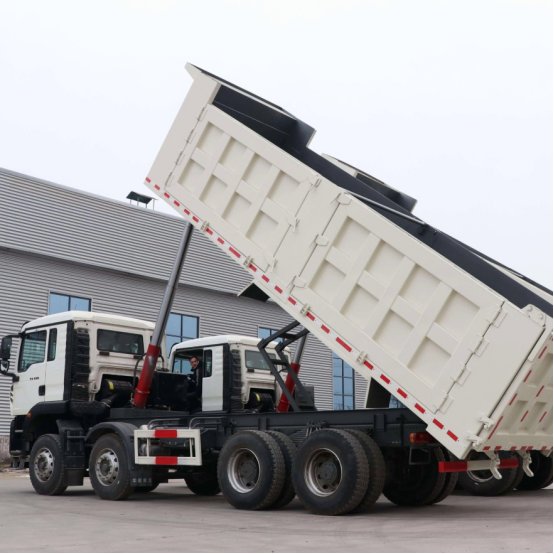 Dump truck body and hydraulic system specifications for construction