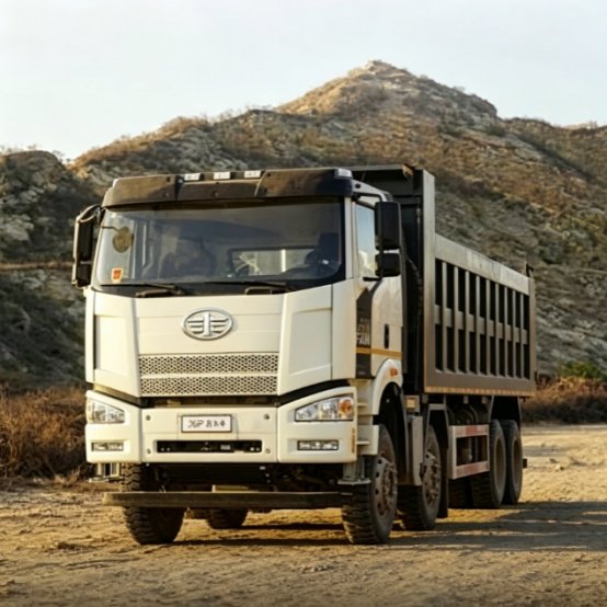 Construction truck axle configurations optimize load, traction, and terrain performance