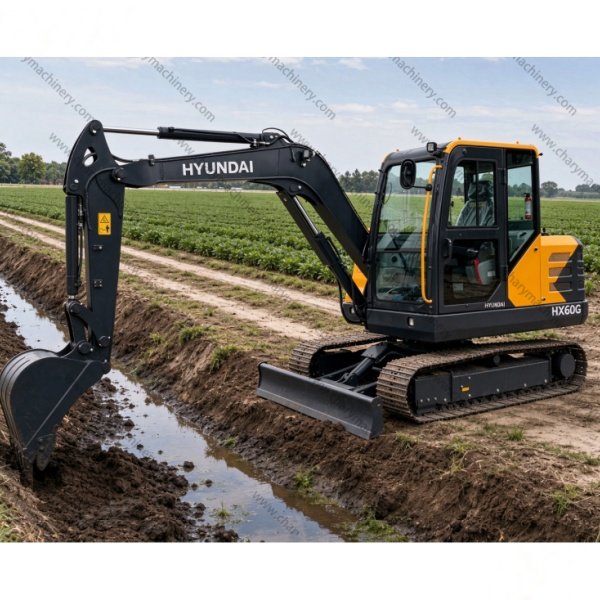 compact crawler excavator