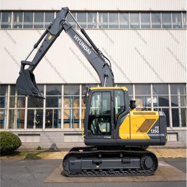 Hyundai earthmoving machine