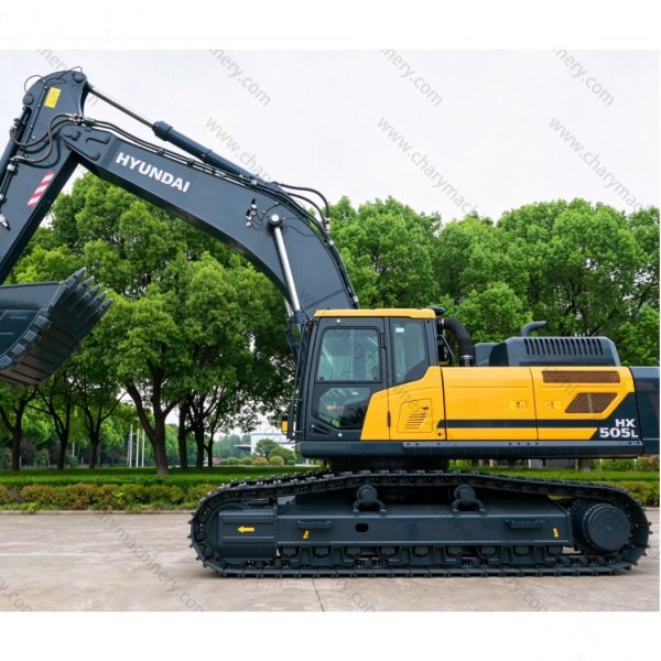 50 ton Hyundai digger