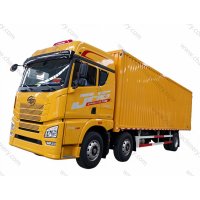 FAW JH6 6X4 290HP 20FT Enclosed Box Cargo Van Truck