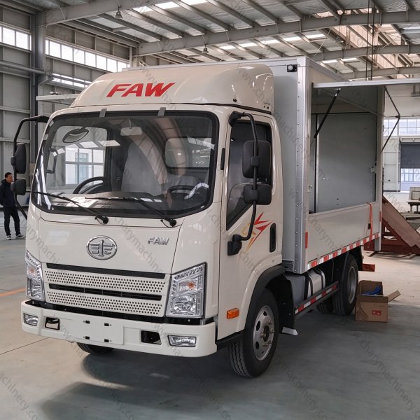 FAW 4X2 Rack Body Cargo Truck Euro2 Express Logistics
